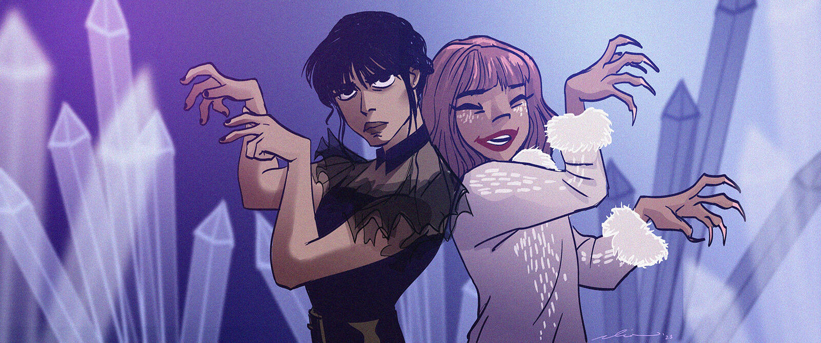 Wednesday & Enid
